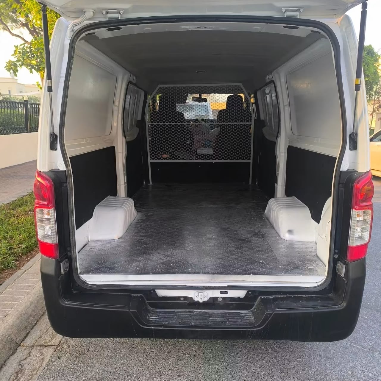 Spacious loading area of cargo van for Man With a Van Dubai